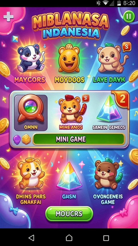 8qr - Mode permainan yang beragam dan menantang.