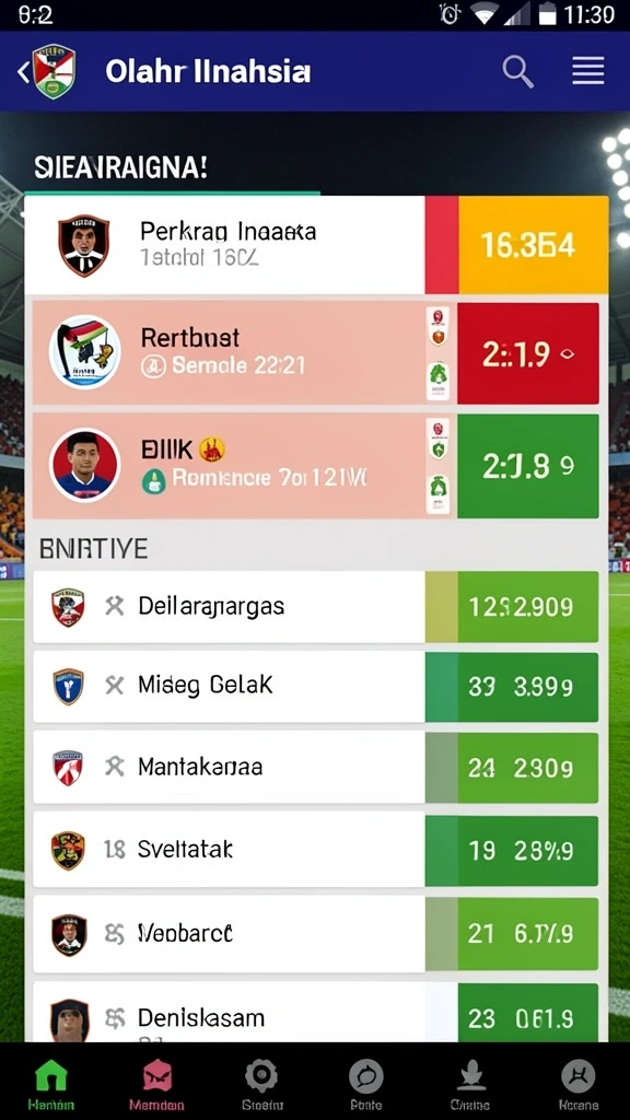 cemara777 - Tampilan antarmuka yang intuitif dan menarik.