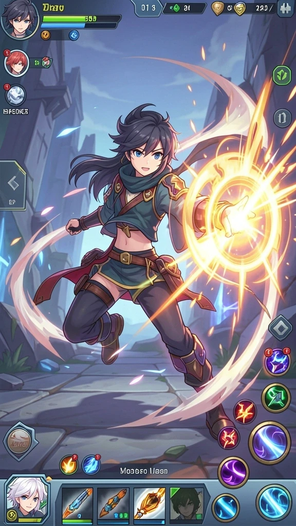 monte77 - Gambar gameplay yang menunjukkan serunya permainan.