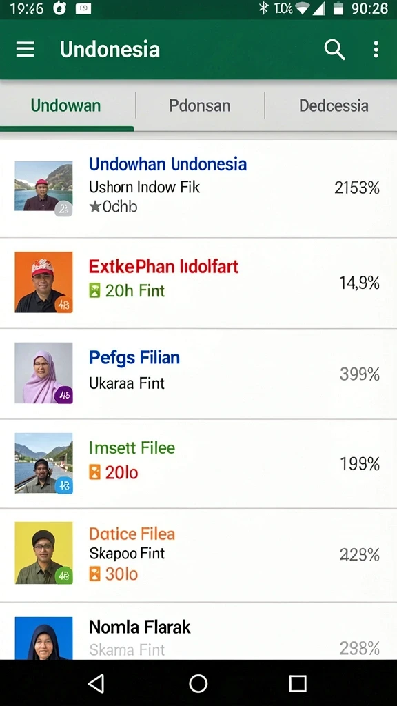 mpoid - Tampilan antarmuka yang menarik dan mudah digunakan.