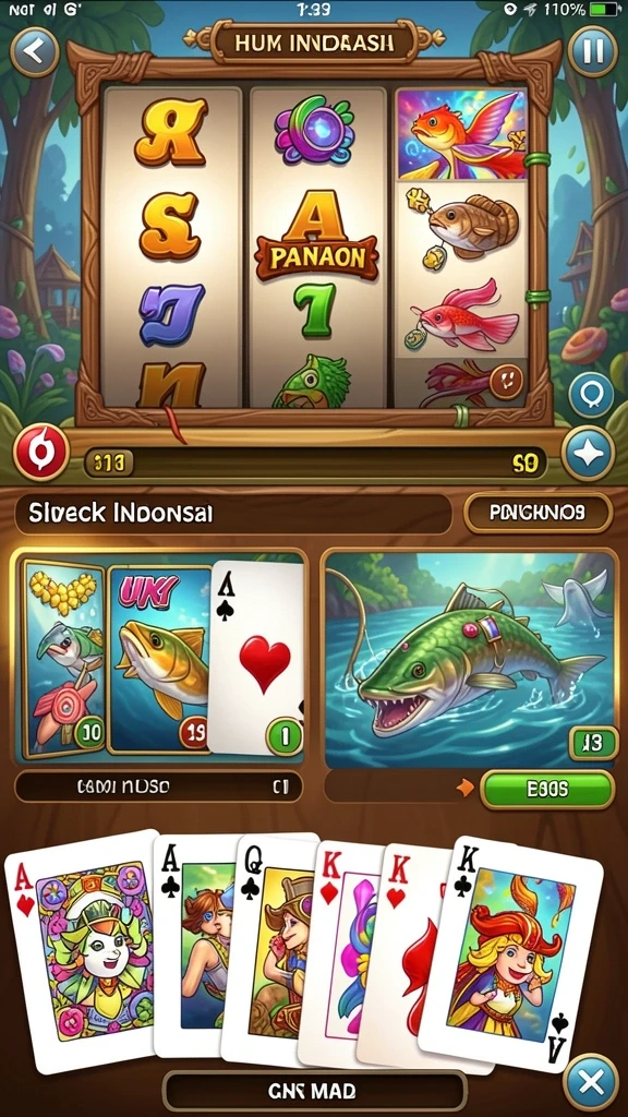 quarkplay - Screenshot tampilan awal yang menarik dan interaktif.