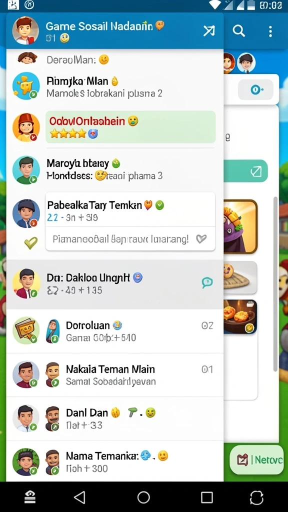 quarkplay - Pengguna dapat melihat berbagai pilihan permainan di menu utama.