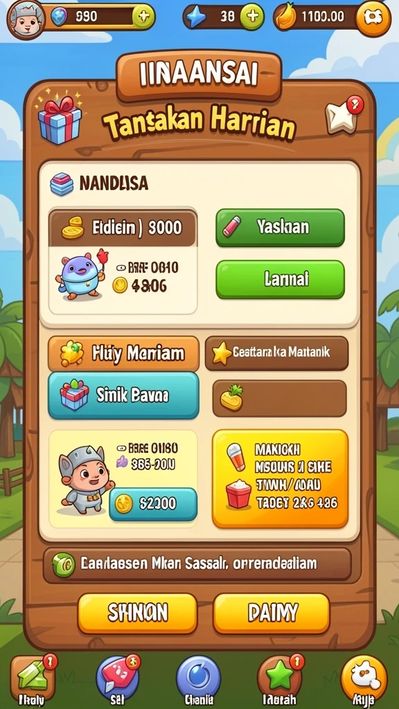 rp79 - Karakter-karakter unik yang dapat dipilih pemain.
