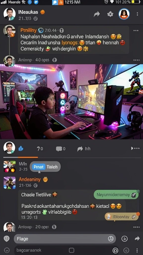 rprprp - Tampilan awal game RPRPRP yang menarik perhatian.