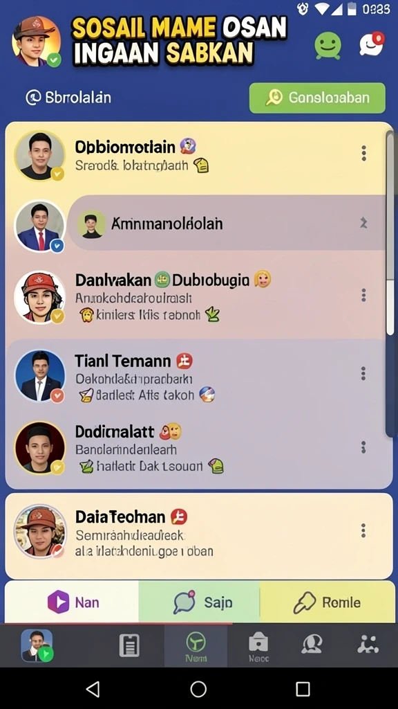 sp212 - Tampilan awal yang menarik dan mudah dipahami.